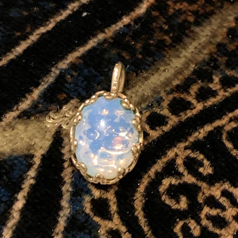 Vintage 1960’s Natural Opal 12K Gold Filled Pendant